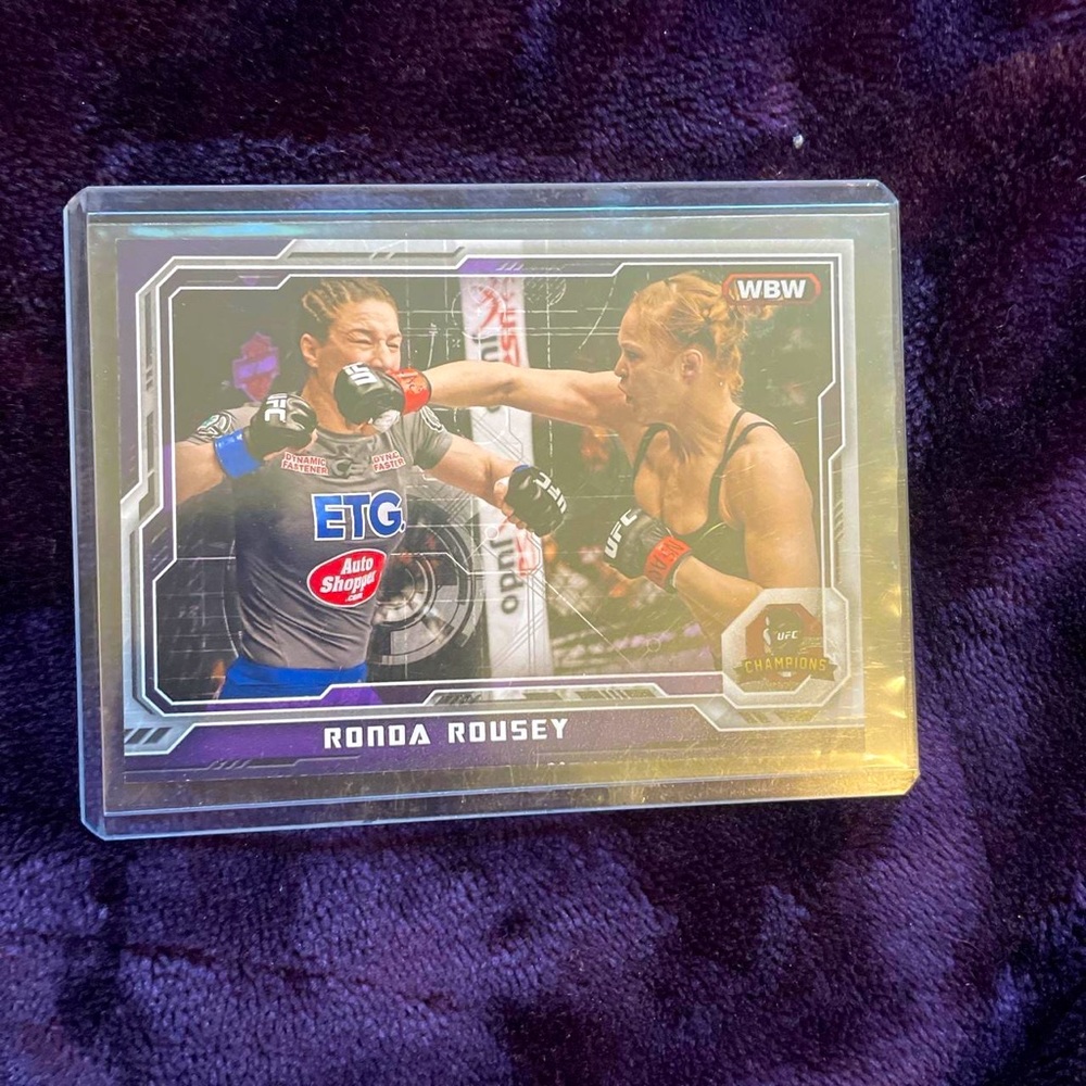 2014 rousey topps card